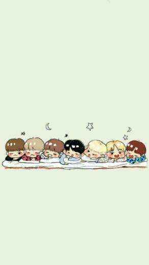 Who Is Bts Wallpaper Chibi