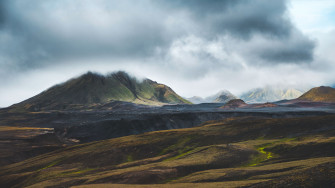 Wallpaper Mountains Clouds Landscape Nature