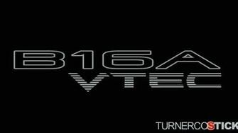 2x B16a Vtec Honda Stickers Decals For Dohc