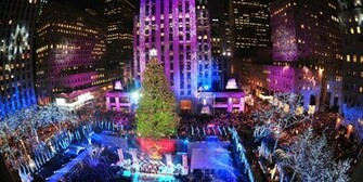 Rockefeller Center Christmas Tree Lights Up Photos