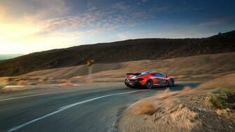 Mclaren P1 Death Valley Gil Folk Wallpaper