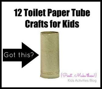 Toilet Paper Roll Crafts For Kids Recycle Those Tubes