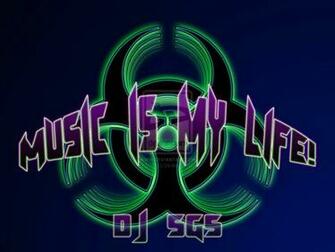 Music Is My Life HD Wallpaper Hindi Motivational Quotes