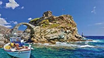 The Prestigious Andros Town And Surrounding Villages