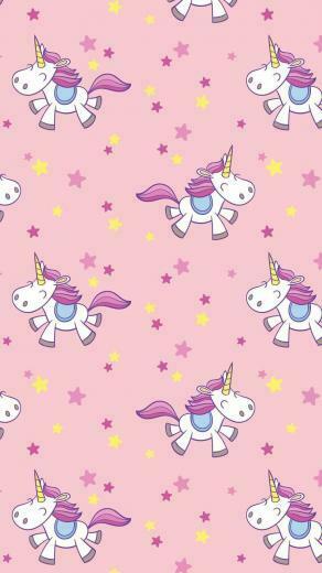 Cartoon Unicorn Wallpaper Group