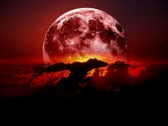 Blood Moon Wallpaper Desktop Background