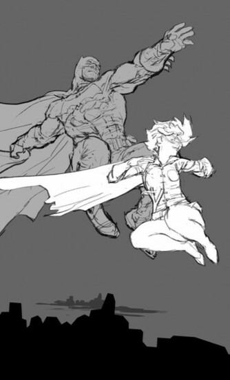Dark Knight Returns Fan Art Frank Miller Tribute By Aldgerrelpa On