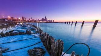 Winter In Chicago Wallpaper