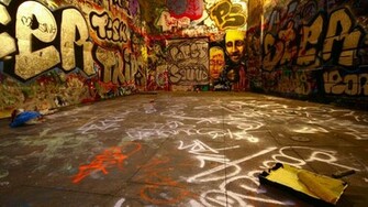 Mac HD Wallpaper Apple Graffiti Art On