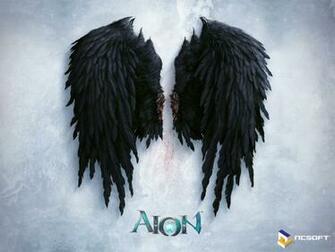 Wings Black Aion Ncsoft Wallpaper