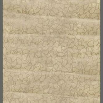 Traditional Leaf Wallpaper With Faux Crackle Finish
