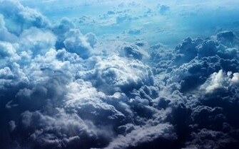 Blue Clouds Wallpaper