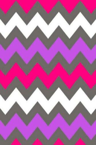 Pink And White Chevron Wallpaper Pattern