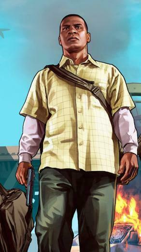 Franklin Gta V iPhone Wallpaper