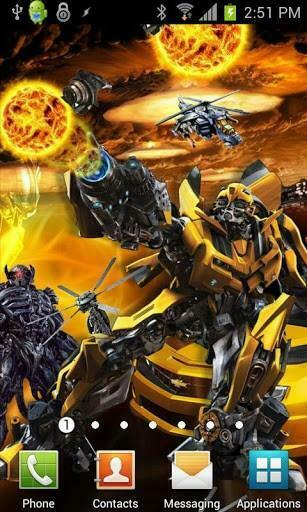 Bigger Transformers Live Wallpaper For Android Screenshot