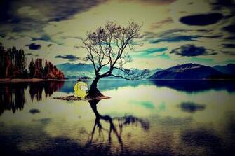 Psyduck On A Lake Lomo HD Wallpaper Hot