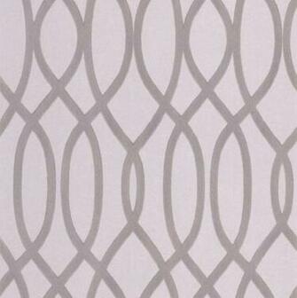 Graham Brown Kelly Hoppen Knightsbridge Flock Geometric Wallpaper