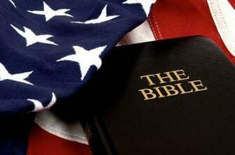 Bible American Flag1