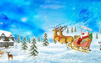 Santa Merry Christmas Wallpaper HD