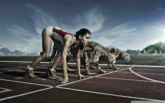 Cheetahs Running Wallpaper Track Races