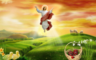Easter Wallpaper With Jesus HD Image