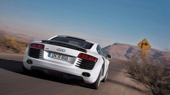 Audi R8 Red 1080p HD Wallpaper Ultra