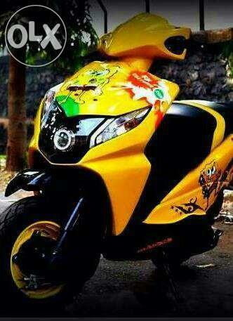 Pics For Honda Scooty Dio Modified