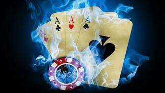 3d Wallpaper HD Chip And Playing Card
