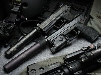 Guns Weapons Cool Wallpaper