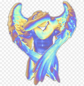 Holo Holographic Vaporwave Aesthetic Png Image With