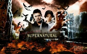 Clubs Supernatural Image Title Sam Dean Wallpaper
