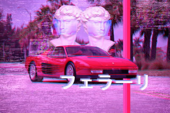 80s Retro Wallpaper