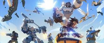 Overwatch Shooter Action Fighting Sci Fi Mecha Strategy Wallpaper