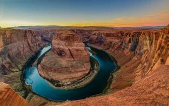 Horseshoe RiverHD Nature Wallpaper HD Flower Image Bend