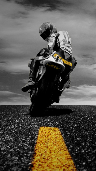 Valentino Rossi Phone Wallpaper