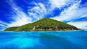 Desert Island Desktop Background Wallpaper