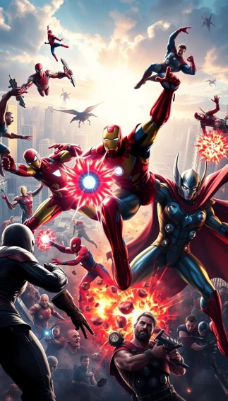 Marvel HD Android Phone Wallpaper