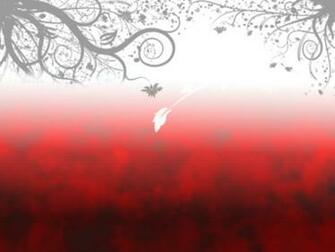 Grey And Red Wallpaper White By Demios01