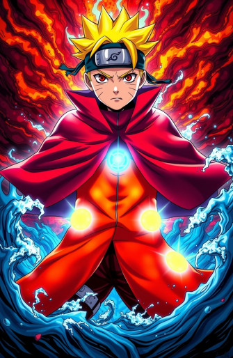 Naruto Bijuu Mode Wallpaper