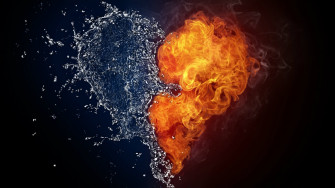 Cool Love Background Wallpaper