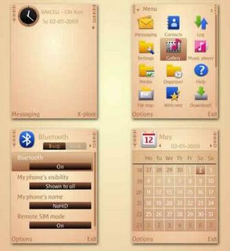 Wallpaper X6 Nokia Tema Broken Front
