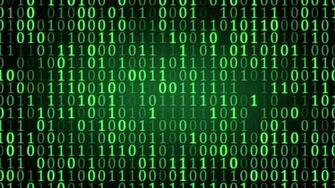 Binary Code Background Net