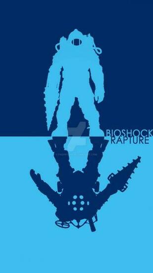 Bioshock Big Daddy Phone Wallpaper Simple By Fashfish9 On
