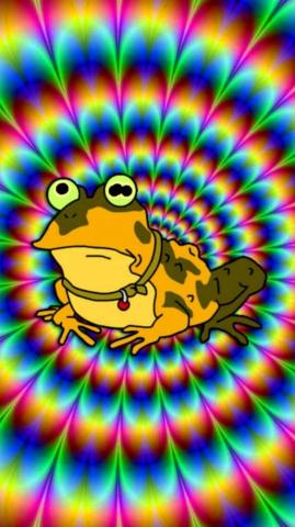 All Glory To The Hypnotoad iPhone Wallpaper I Made R Futurama