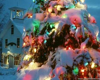 Crazy Frankenstein Christmas Tree Wallpaper