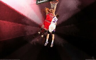 Derrick Rose Dunking Over Goran Dragic Nba Picture Gallery