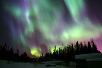 Northern Lights In The Yukon