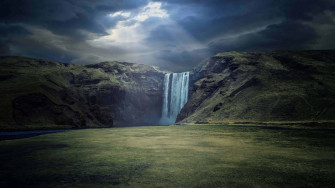Skogafoss Waterfall Iceland UHD 4k Wallpaper
