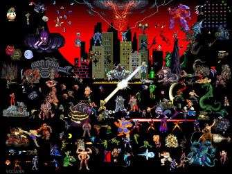 Pixel Art Pixels Video Games Artwork Wallpaper HD