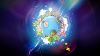 Planet Earth Cgi Wallpaper HD